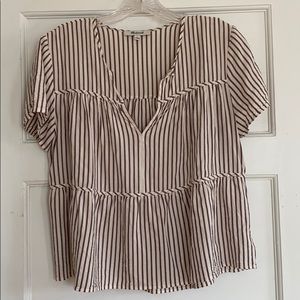 Madewell striped top size S